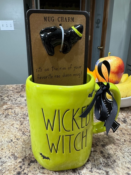 Rae Dunn Other - Rae Dunn Wicked Witch Mug w/ Mug Charm NWT